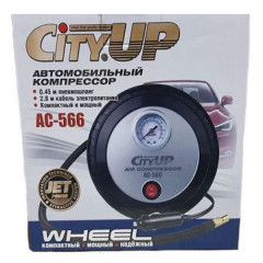 Компрессор автомоб. "CITY UP" WHEEL AC-566 125ВТ (Колесо) [8] (Р) 