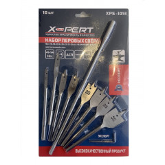 Набор перьевых сверел 10шт XPERT XPS-1013 /50/40 
