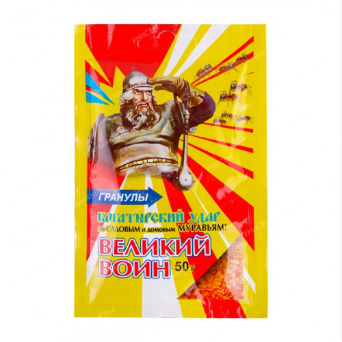Средство в гранулах "Великий воин" 50г [100] (Р) 3744