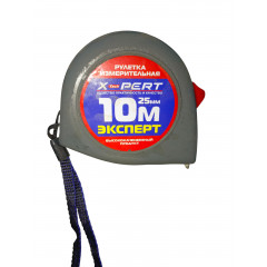 Рулетка 10m*25mm XPERT R-209 (софт-тач) [6/60]