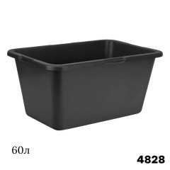 Таз Строительный прямоугольный 60л (Р)