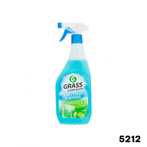 GRASS Clean Glass Очиститель стекол Голоубая лагуна 600 мл тригер /8 (Р)